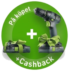Festool – på köpet + cashback